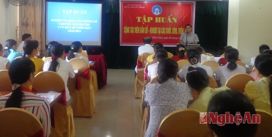 Toàn cảnh buổi tập huấn