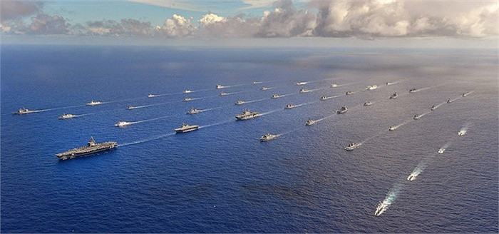 RIMPAC 2014 có sự tham gia của 42 tàu ngầm, tàu nổi các loại