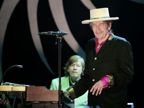 Bob Dylan trong lần trình diễn tại Việt Nam vào 10/4/2011.