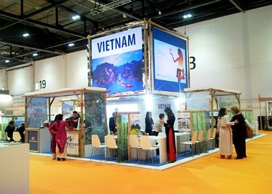 Gian hàng Việt Nam tại Hội chợ WTM 2013