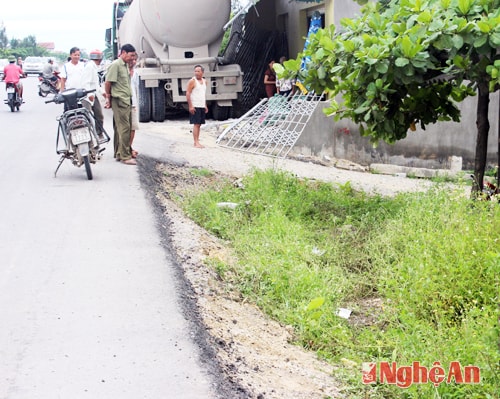 Hiện trường vụ tai nạn