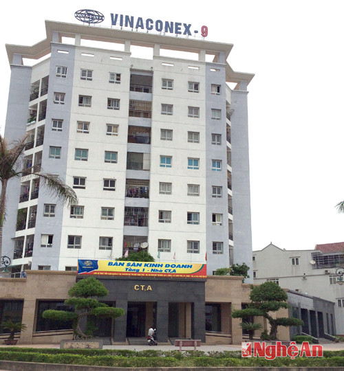 Khu đô thị mới Nghi Phú do Vinaconex 9 làm chủ đầu tư chưa xây dựng nhà sinh hoạt cộng đồng.