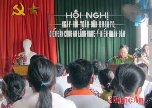 Ngày hội toàn dân bảo vệ ANTQ