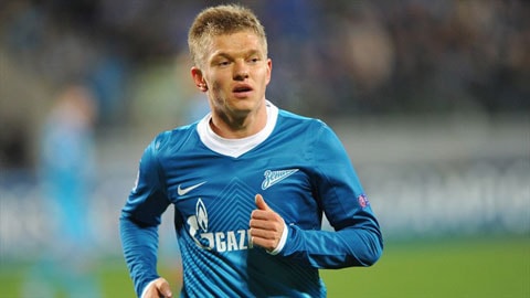 Oleg Shatov ghi bàn duy nhất giúp Zenit có chiến thắng