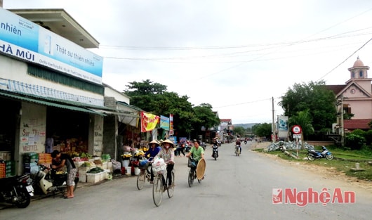 Một góc thị tứ Rộ hôm nay.