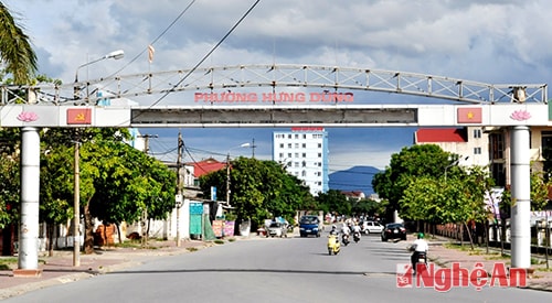 Một góc phường Hưng Dũng (TP. Vinh)