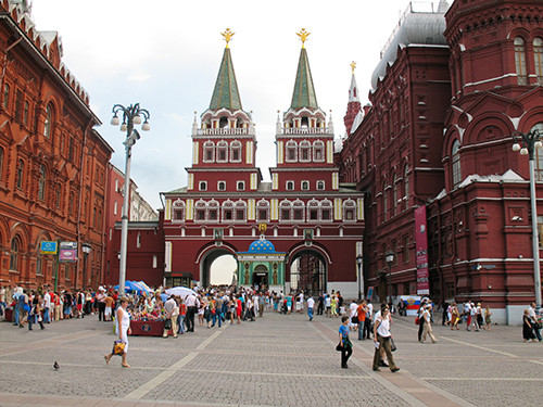 Quảng trường Đỏ - trái tim  của nước Nga.