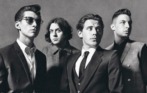 Bìa CD AM, album phòng thu thứ 5 của ban nhạc Arctic Monkeys