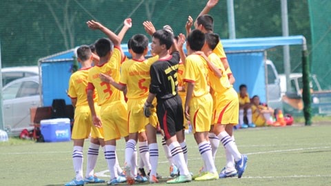 U13 SLNA có chiến thắng đậm đà trước đối thủ