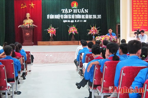 Toàn cảnh buổi tập huấn