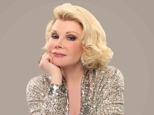 Nữ diễn viên Joan Rivers.