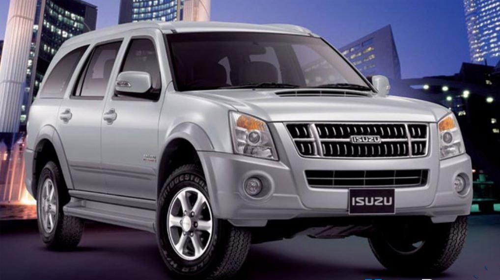 MU-7 SUV - một trong hai sản phẩm của Isuzu đang được bán ở Ấn Độ.