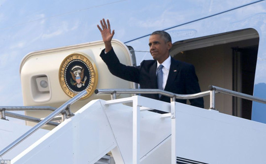Tổng thống Mỹ Barack Obama tới Cardiff tham dự Hội nghị Thượng đỉnh NATO được cho là quan trọng nhất kể từ khi Bức tường Berlin sụp đổ.