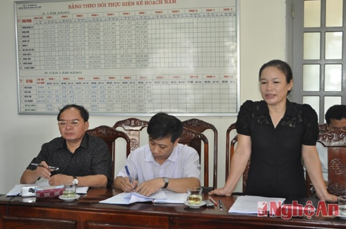 Bà Tôn Thị Cẩm Hà kết luận tại cuộc khảo.