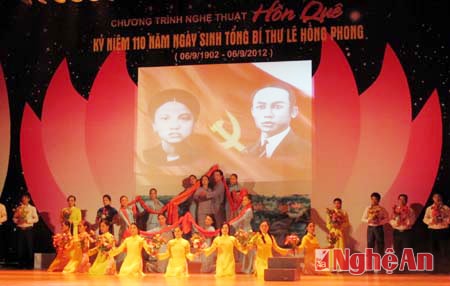 Một cảnh trong vở “Sáng mãi niềm tin”.