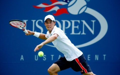 Tay vợt Nhật Bản Kei Nishikori (Ảnh Getty Images)