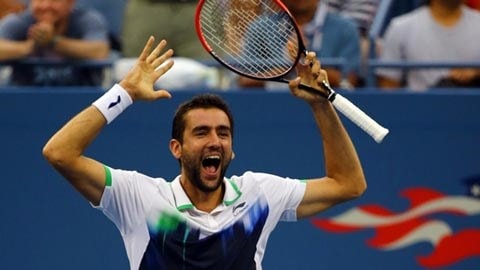 Cilic dễ dàng đánh bại đối thủ Nishikori