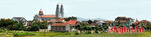Một góc làng nghề Quy Chính (Vân Diên, Nam Đàn).