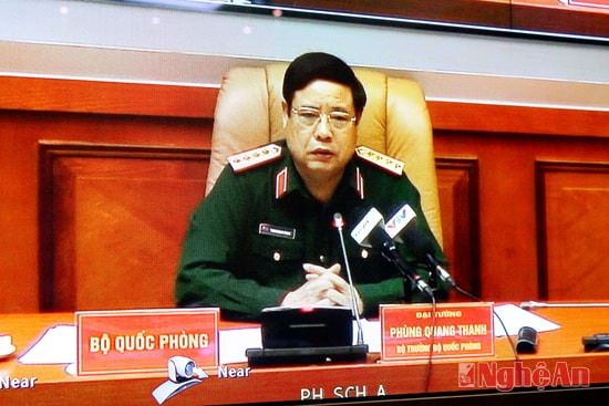 Đại tướng Phùng Quang Thanh chủ trì hội nghị