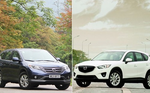 Không phải ngẫu nhiên mà Honda CR-V và Mazda CX-5 đang là cặp song mã dẫn đầu, đặc biệt là khi mới đây, CX-5 đã có một cú bứt tốc mạnh mẽ về sản lượng bán hàng.