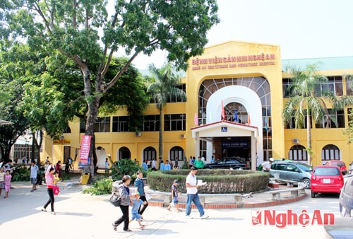 Bệnh viện Sản - Nhi Nghệ An.