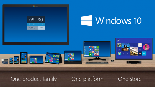 Windows 10 là phiên bản chạy được trên nhiều thiết bị nhất từ trước đến nay.