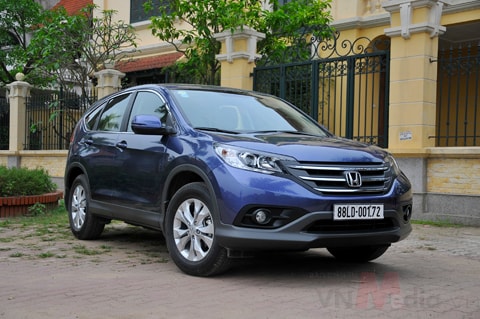 CR-V là một trong những mẫu xe chủ lực của Honda Việt Nam.