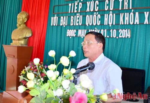 Ông Bùi Trầm, Chủ tịch UBND huyện Kỳ Sơn khẳng định không có chuyện mất tiền chạy việc ở Kỳ Sơn.