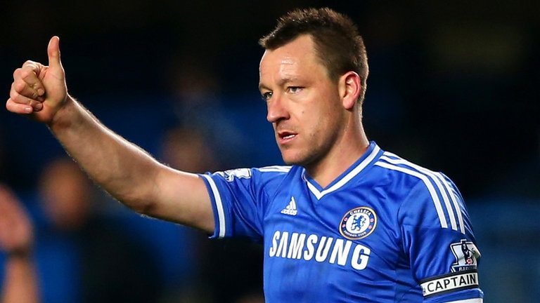 Terry (ảnh) cùng Totti và Xavi đi vào lịch sử  Champion League. 