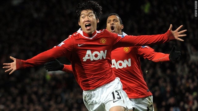  Park Ji Sung có những ngày tháng huy hoàng tại Manchester United