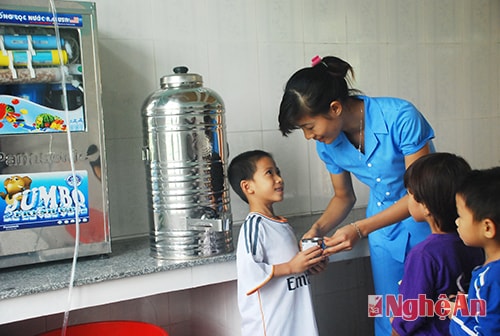 Tận tụy với từng em học sinh