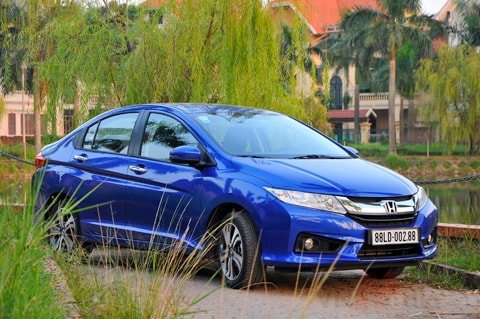 Ảnh minh họa City 2014 - sản phẩm chiến lược của Honda Việt Nam.