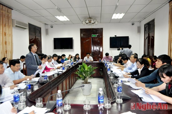 Toàn cảnh buổi làm việc