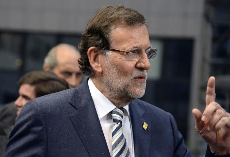  Thủ tướng Tây Ban Nha Mariano Rajoy tại Bruxelles hôm 30 tháng 8. Ảnh: Thierry Charlier.