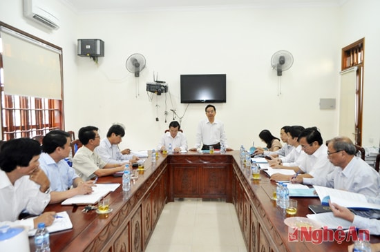 Đồng chí Nguyễn Hữu Lậm kết luận tại cuộc giám sát
