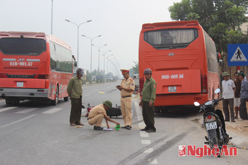 Hiện trường vụ tai nạn