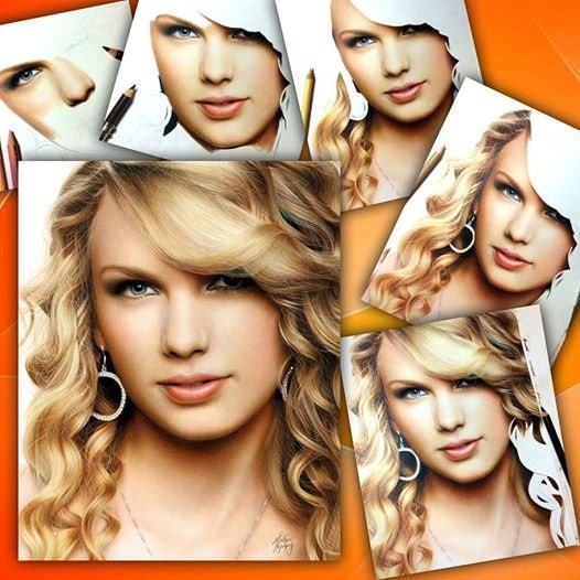 Chân dung của công chúa nhạc đồng quê Taylor Swift