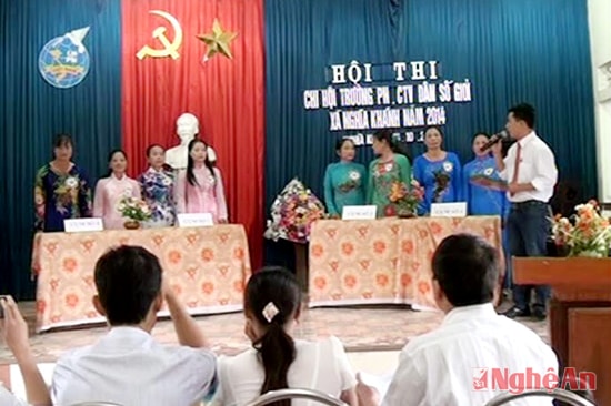 Một số tiết mục trong hội thi