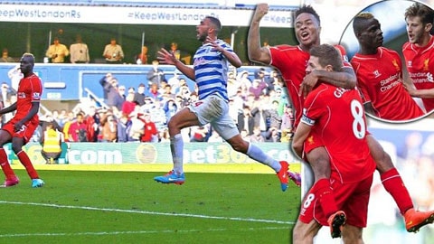 Liverpool vừa giành chiến thắng nghẹt thở trước QPR