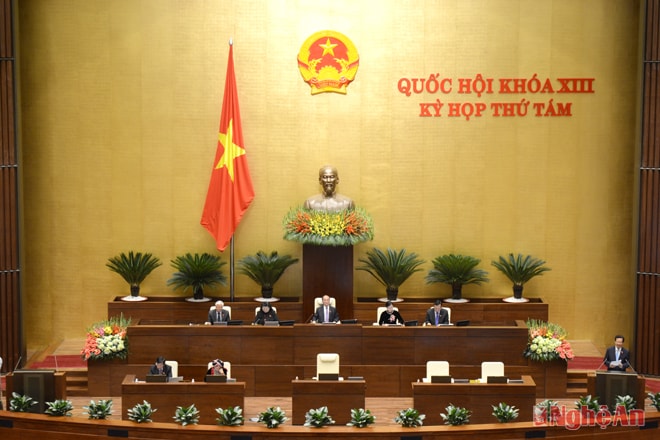 Đoàn chủ tọa kỳ họp