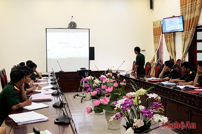Ứng dụng công nghệ thông tin trong thực hành diễn tập