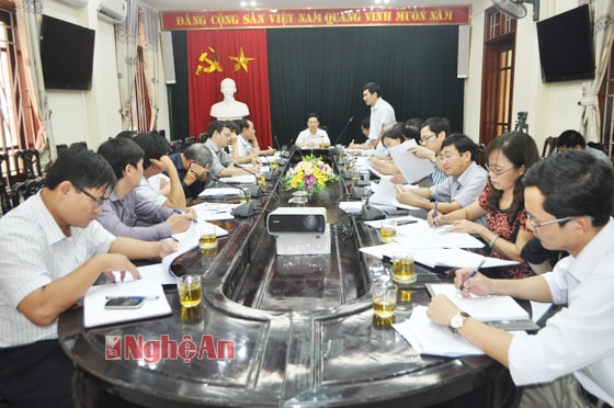Toàn cảnh buổi làm việc