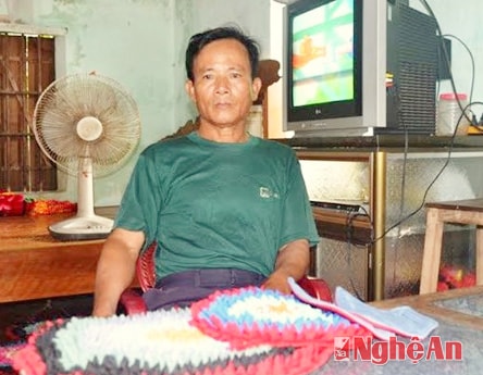 Cựu chiến binh Nguyễn Thanh Tùng.