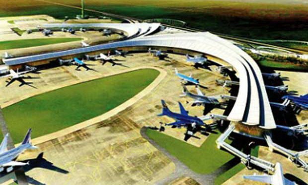 Một góc phối cảnh sân bay Long Thành.