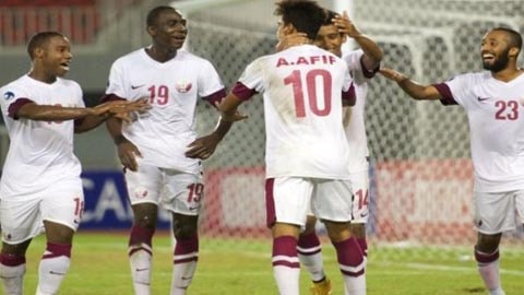 Tiền đạo mang áo số 10 A Fif đã ghi bàn thắng duy nhất giúp U19 Qatar vô địch châu Á