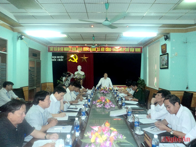 UBND huyện tổ chức hội nghị thông qua kế hoạch