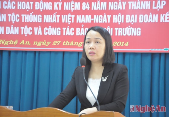 Đại diện Sở TNMT quán triệt công tác bảo vệ môi trường