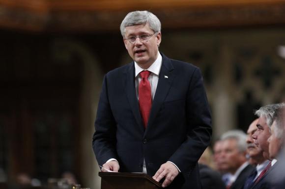 Thủ tướng Canada Stephen Harper tăng cường các nỗ lực  chống khủng bố từ trong nước. (Nguồn: Reuters) 