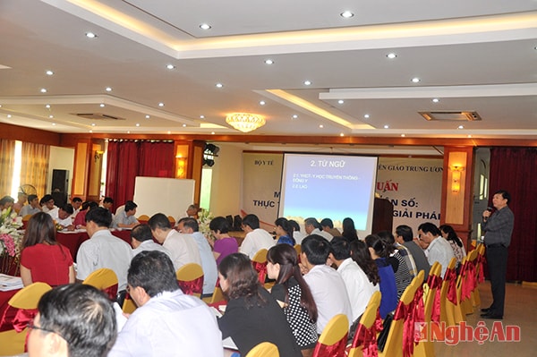 Toàn cảnh buổi tập huấn