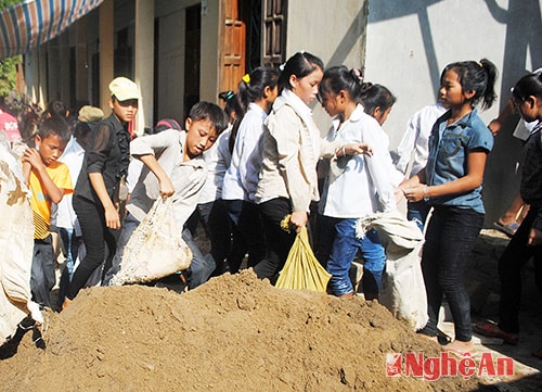Đông đảo học sinh tham gia